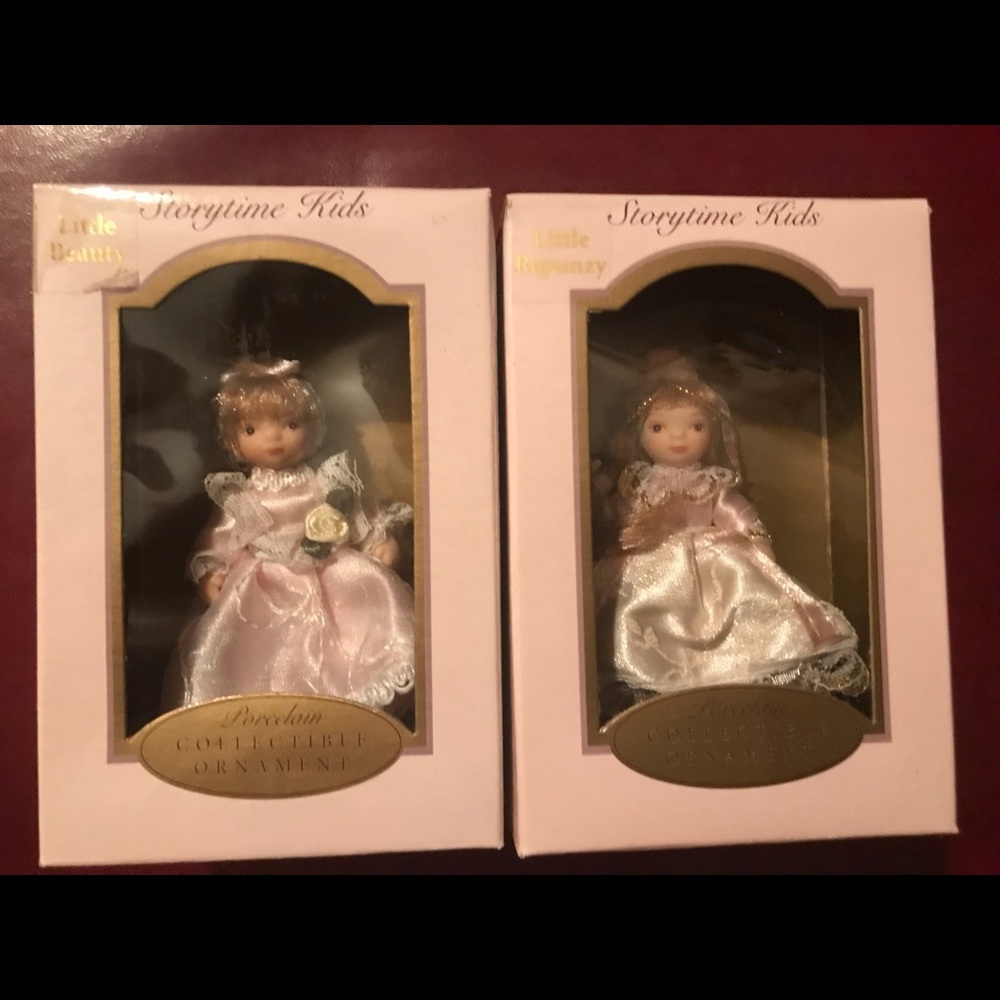 DG Creation Porcelain collectible doll ornament
